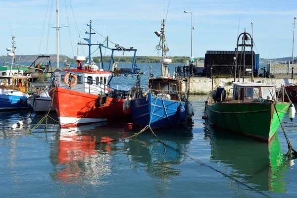 Fischerboote Der Bucht Von Cobh County Kork Irland — Stockfoto