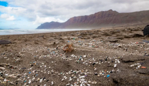 drively plastic particle-sea litter-our oceans & beaches sink into plastic waste