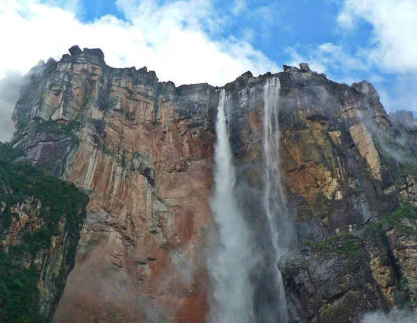 Engel Fällt Venezuela Die Höchsten Wasserfälle Der Welt — Stockfoto