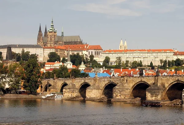 Prague Vista Cidade Atrações — Fotografia de Stock