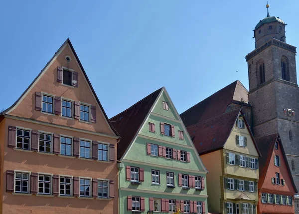 Vista Panorámica Hermosa Arquitectura Medieval — Foto de Stock