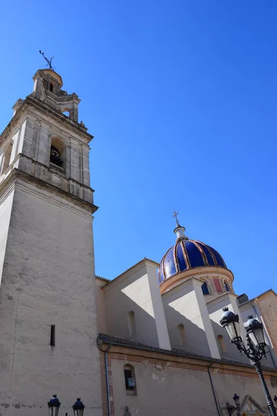 Facciate Case Provincia Valencia Spagna — Foto Stock