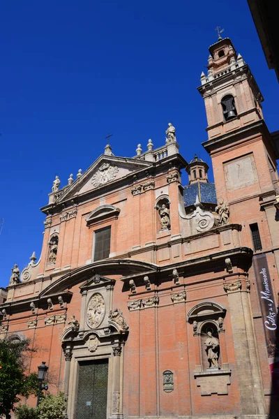 Gevels Van Huizen Valencia Spanje — Stockfoto