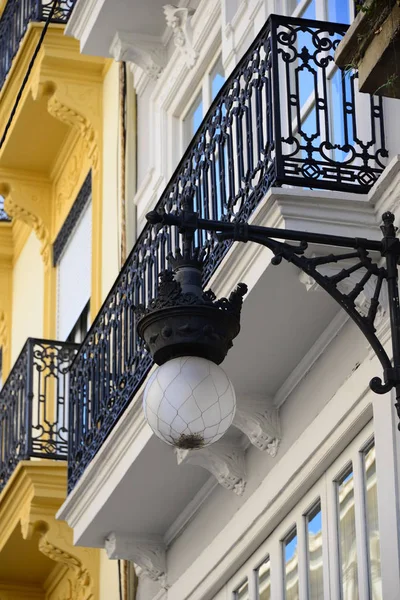 Façades Des Maisons Valencia Espagne — Photo