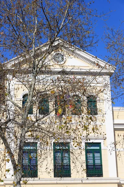 Fachadas Casas Valência Espanha — Fotografia de Stock