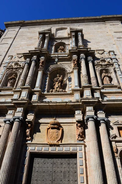 Fachadas Casas Valência Espanha — Fotografia de Stock