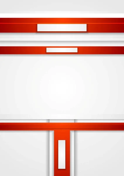 Red vector tech abstract background