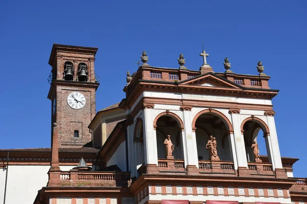 Madonna Della Bozzola Sanctuary Church Felly Bozzola Garbola Pavia Lombardy — стоковое фото