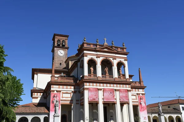 Madonna Della Bozzola Santuario Iglesia Italy Bozzola Garlasco Pavia Lombardy — Foto de Stock