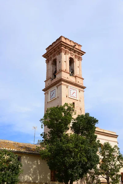 Fachadas Casas Provincia Valencia España — Foto de Stock