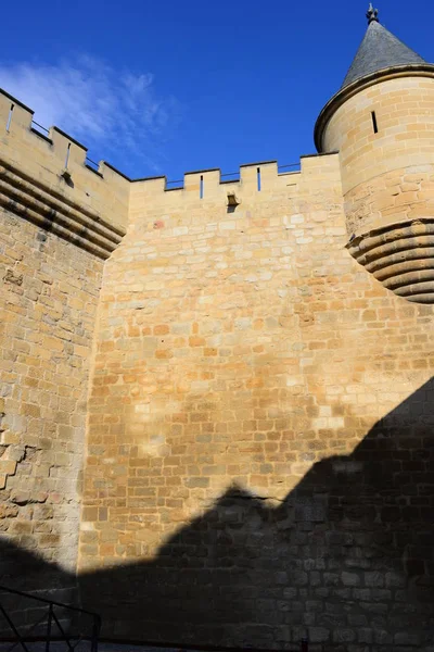 Olite Província Navarre Facades Casa Castle Espanha — Fotografia de Stock