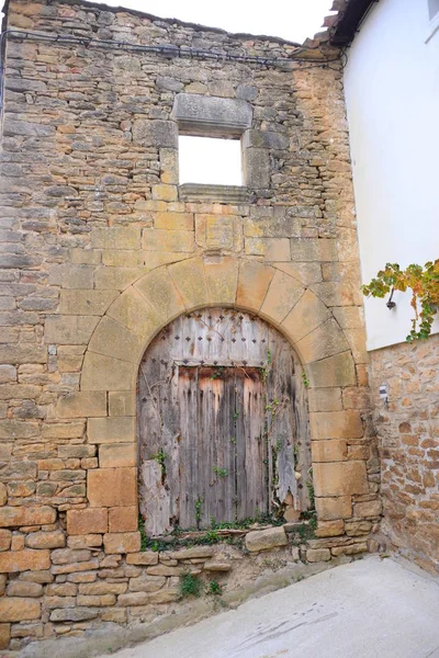 Espagne Olleta Navarra Provinciale Maisons Fassaden — Photo