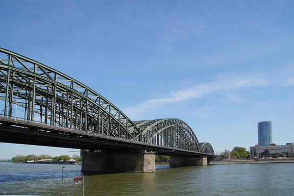 Гогенцоллернский Мост Кёльне — стоковое фото