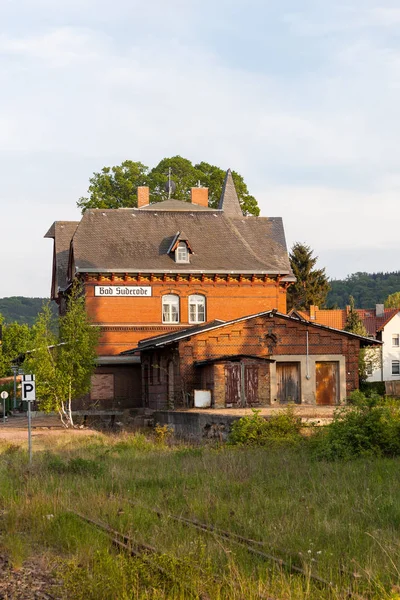 Bahnhof Bad Suderode Harz — стокове фото