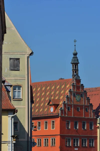 Vacker Utsikt Över Vacker Medeltida Arkitektur — Stockfoto