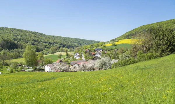 Landschappelijke Kijk Landbouw Selectieve Focus — Stockfoto