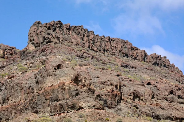 Landskap Vid Puerto Mogan Gran Canaria — Stockfoto