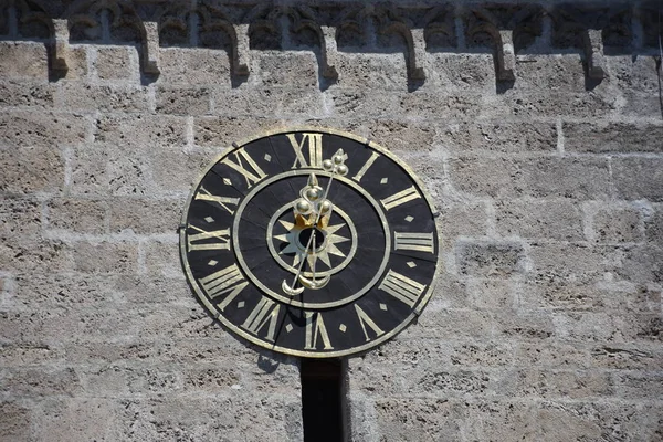 Zell See Parish Church Tower Clock Clock Clock Dial Pointer — Foto de Stock