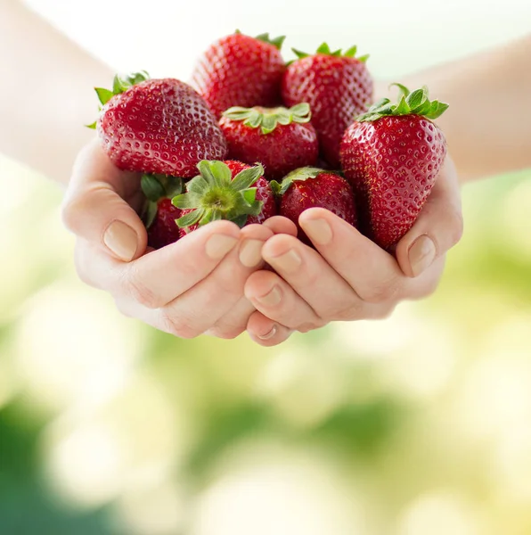 Estate Alimentazione Sana Dieta Cibo Vegetariano Concetto Persone Primo Piano — Foto Stock