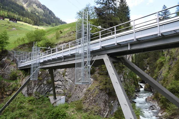 Vista Panorâmica Bela Paisagem Alpes — Fotografia de Stock