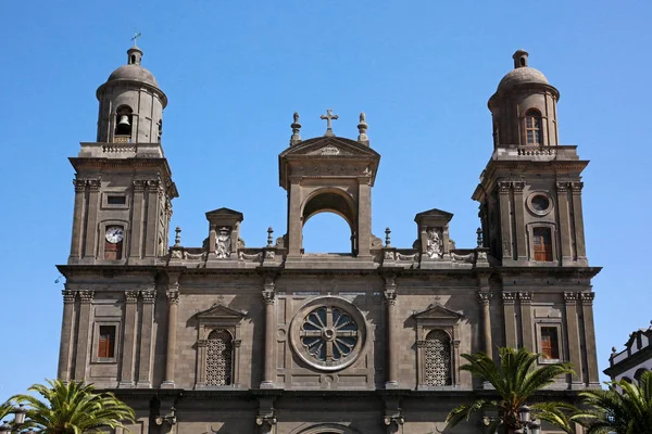 Santa Ana Cathedral Las Palmas Gran Canaria — Stock Photo, Image