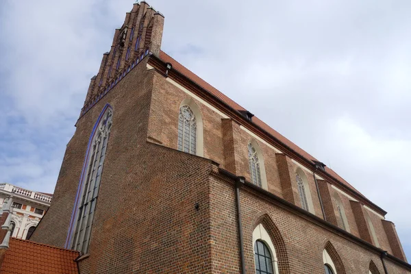Kościół Doroty Wrocławiu — Zdjęcie stockowe