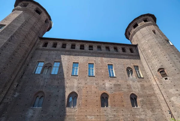 Palazzo Madama Kungliga Palatset Piazza Castello Turin Italien — Stockfoto