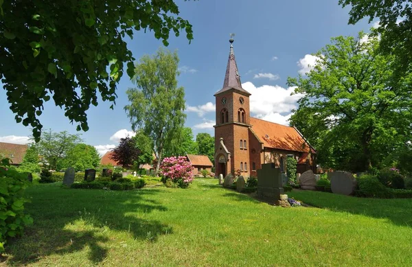 Lawrence Igreja Schmilau Ducado Lauenburg Schleswig Holstein — Fotografia de Stock