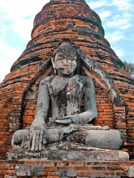 Yadana Hsemee Pagoda Ősi Buddhista Templom Inwa Mandalay Mianmar — Stock Fotó