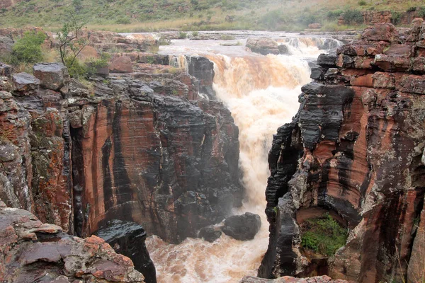 Blyde Folyó Vízesése Dél Afrika — Stock Fotó