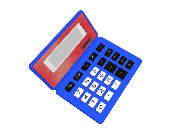 Calculatrice Financement Comptage Calculer Compter — Photo