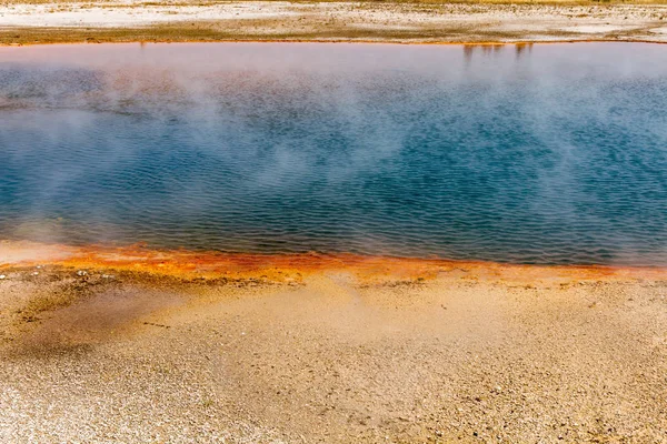 Turquoise Pool Εθνικό Πάρκο Yellowstone Γουαϊόμινγκ Ηπα — Φωτογραφία Αρχείου