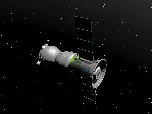 Полет Космического Корабля Полет Космоса — стоковое фото