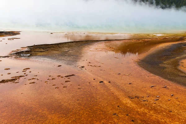 Grand Prismatic Spring Yellowstone National Park Wyoming Сша — стоковое фото