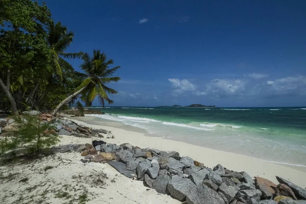 Seychelles Isla Praslin Playa Ensueño Anse Kerlan — Foto de Stock