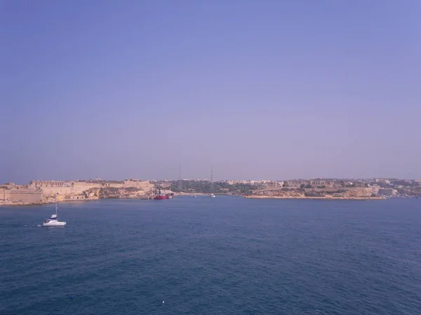 Мальта Остров Фантастическое Средиземное Море Хороший Отдых Европе — стоковое фото