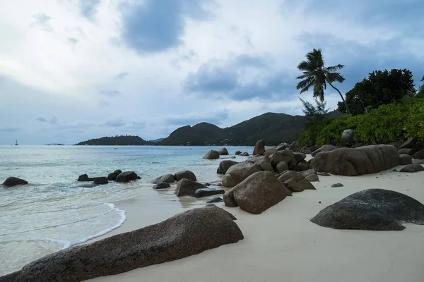 Seychelles Praslin Anse Boudin Curieuse Island — ストック写真
