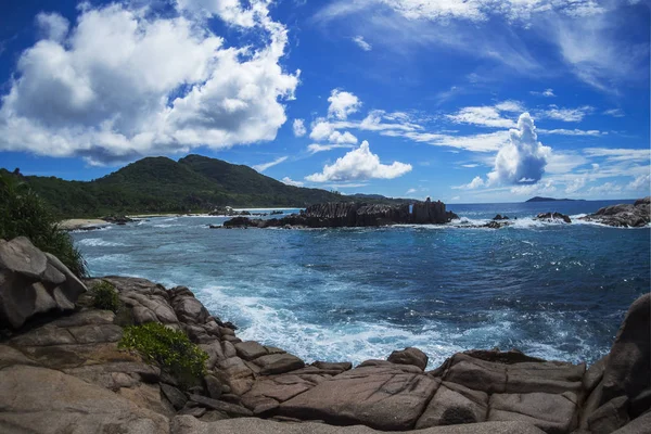 Seychelles Digue Grand Anse —  Fotos de Stock