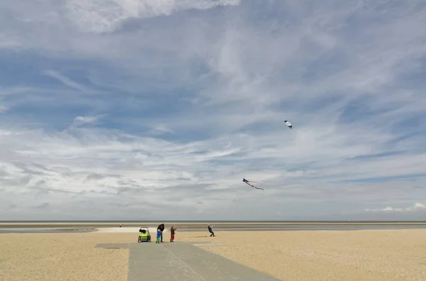 Sur Plage Ouddorp Goeree Overflakkee Sud Des Pays Bas — Photo