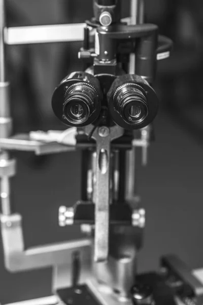 Medicinsk Optikerutrustning Som Används Vid Ögonundersökningar — Stockfoto