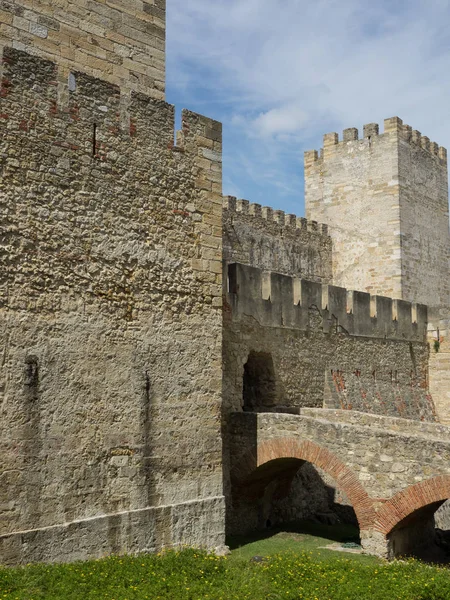 Vue Panoramique Sur Architecture Médiévale Majestueuse — Photo