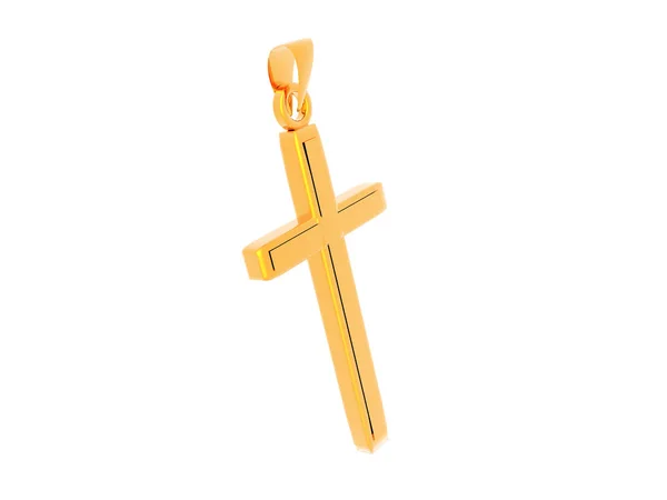 基督教十字架的风景 — 图库照片