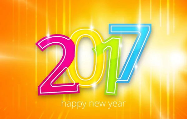2017 Feliz Año Nuevo Fondo — Foto de Stock