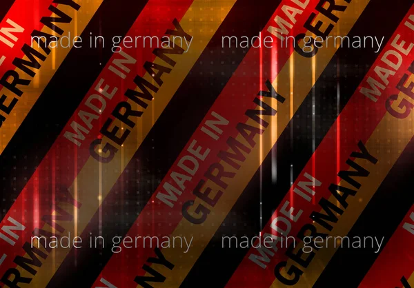 Alman Arka Planında Yapılmış Modern Soyut Bayrak — Stok fotoğraf