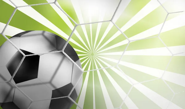 Fútbol Rayos Fondo Gráfico Ilustración Diseño — Foto de Stock