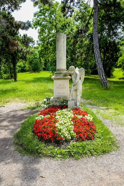 Mozartgrab Кладбище Святого Маркса Венне — стоковое фото