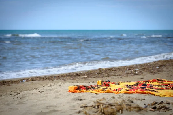 Paesaggio Marino Nel Mar Mediterraneo Con Cielo Azzurro Parte Della — Foto Stock