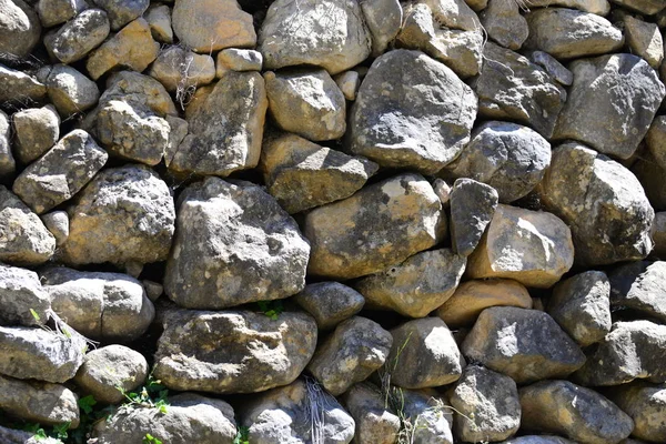 Steinmauern Spanien — Stockfoto
