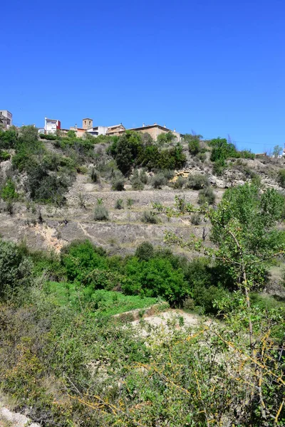 Verstecktes Dorf Den Bergen Provinz Alicante Spanien — Stockfoto