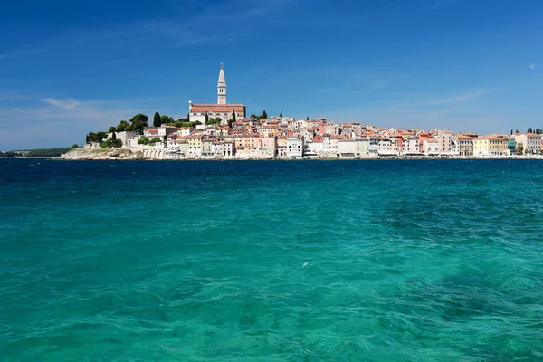 San Lorenzo Lovrecica Istria Croatia Baía Mar Adriático Mar Costa — Fotografia de Stock